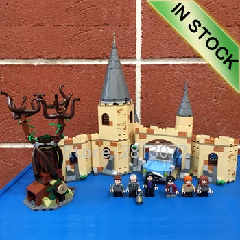 

In Stocks 11005 Potter Magic World Series H gwarts Whomping Willow 753Pcs Model Building Blocks Bricks Compatible 75953 Toys