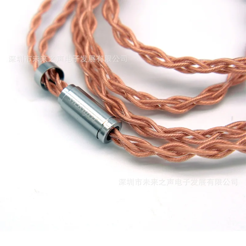 Earphone Audio Cable Cord 0 78pin Headphone Cord Interstable Plug in Cable 2 5 3 5 4 4mm Upgrade Wire