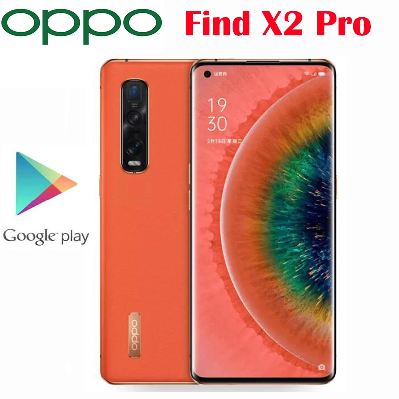 Оригинальный официальный OPPO Find X2 Pro 5G смартфон 6 7 дюймов Snapdragon 865 12 Гб 256 сзади