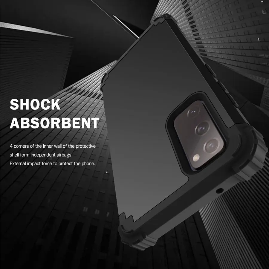 Heavy Duty Hybrid Sturdy Armor Defender Shockproof Protective Cover Case