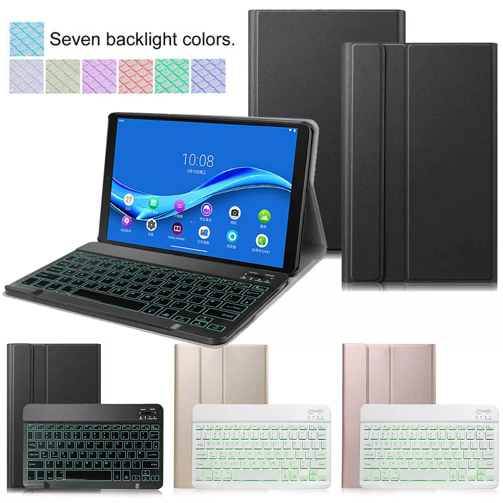 For Lenovo Tab M10 Hd (2nd Gen) Tbx306f Keyboard Case Cover 7 Color
