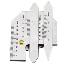 5-40 мм Калибр сварного шва Высота сварочного шва пространство Калибр линейка сварочного контроля измерительный инструмент