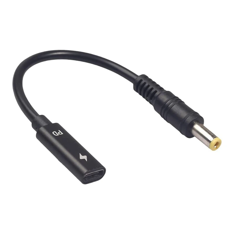 USB-C Type C Socket DC5.5-2.5Mm 19-20V Power PD Charging Cable Suitable For Laptop | Компьютеры и офис