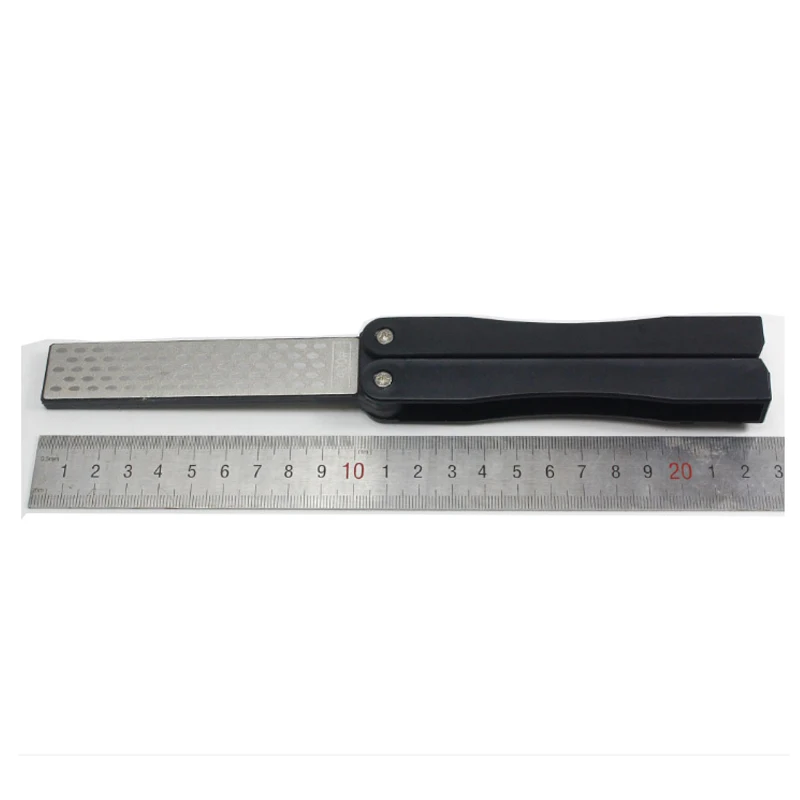 Новое поступление двухсторонний складной портативный карманный нож Алмазная точилка Камень для заточки ножей ремонт кухни на открытом воздухе