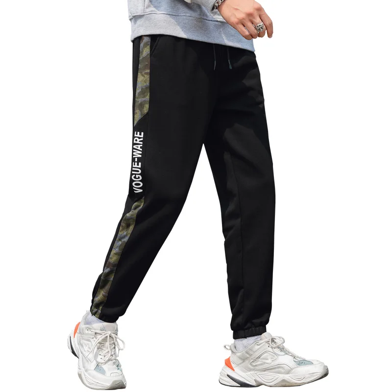 Winter Pants Men Mens Sweat Pants Hip Hop Mens Pants Camo Pants Plus velvet