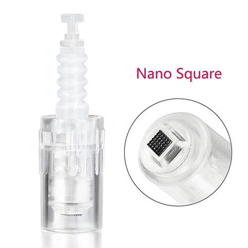 10/50 шт. Замена штык картридж для иглы пера 9 pin/12-контактный/36-контактный/nano иглы для татуировки - Габаритные размеры: Nano Square