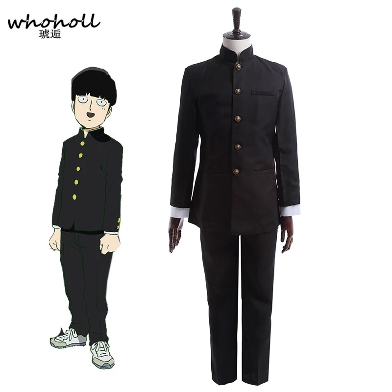 

Anime Mob Psycho 100 Cosplay Costume Kageyama Shigeo Cosplay Costume Japanese School Boy Uniform Jacket Pants Full Set