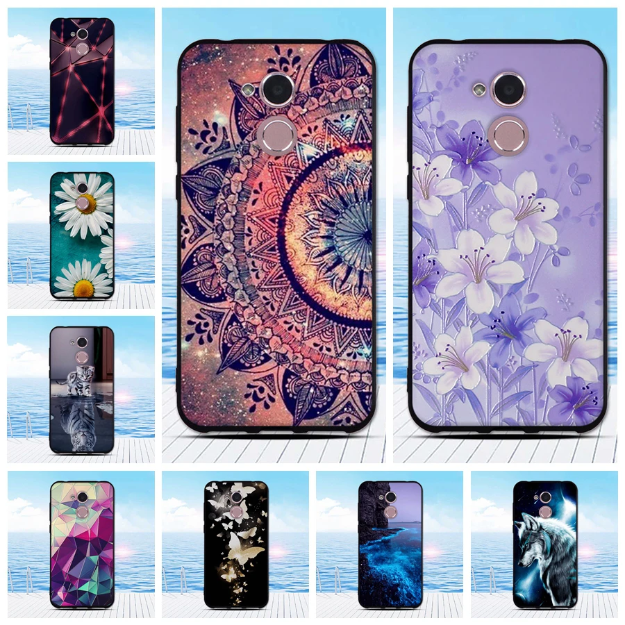 Painting 5.0&quot for Huawei Honor 6A Case Cover Soft Silicone Patterned Phone Protective Back | Мобильные телефоны и