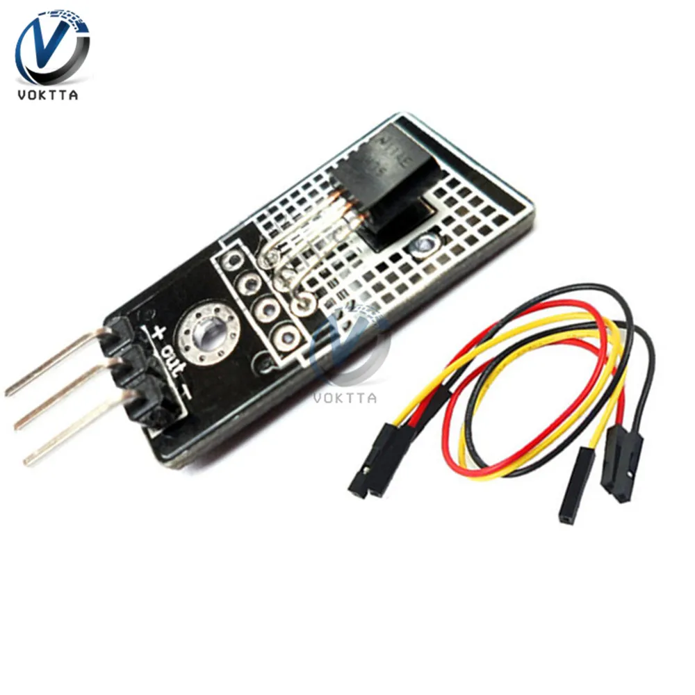 Цифровой датчик температуры LM35 4 30 В постоянного тока Линейный модуль для Arduino Smart