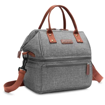 

Fashion Insulated Thermal Cooler Lunch Box Food Bag For Work Picnic Bag Bolsa Termica Loncheras Para Mujer For School Students