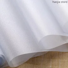 Новая чистая матовая пленка, украшение для офиса, дома, 40x200 см, электростатические матовые наклейки на окно, винил, самоклеящееся стекло