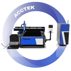 Machine de découpe Laser en métal, Machine de découpe Laser à Fiber CNC, axe rotatif de la tôle, découpe de Tube métallique 1530 