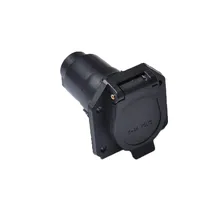 12 В 7 pin плоский прицеп розетка грузовик сетевой переходник водонепроницаемый caravana Автомобиль rv аксессуар для автомобиля campe autoparts US