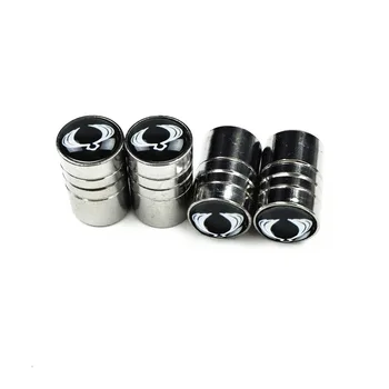 

4pcs Car-Styling Car Stickers Stainless Steel Emblems Badge For Ssangyong kyron rexton korando actyon car accessories
