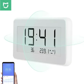 

2019Xiaomi Mijia Bluetooth Temperature Humidity Sensor xiomi Mi APP E-link LCD Screen Digital Thermometer Moisture Smart Linkage