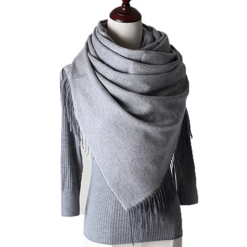 

Animal Print Winter Cashmere Scarf Women 2020 New Thick Warm Shawls and Wraps Brand Designer Horse Printed Pashmina Blanket Cape