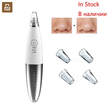 

Youpin InFace Electric Blackhead Remover Vacuum Suction Dermabrasion Acne Pore Peeling Face Clean Facial Skin Care Beauty Tools