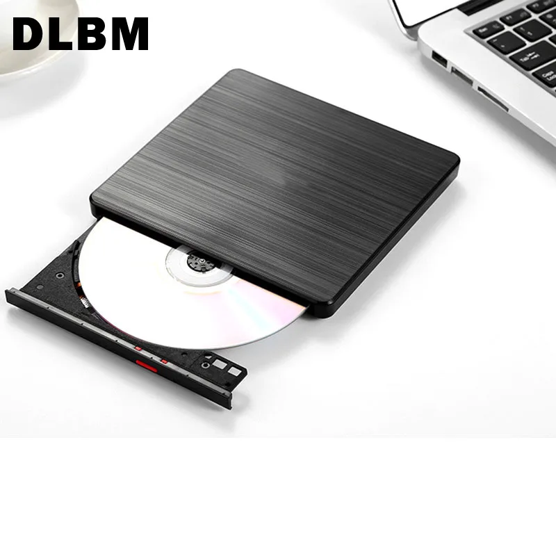 Внешний DVD проигрыватель USB 3 0 RW тонкий рекордер портативный оптический привод