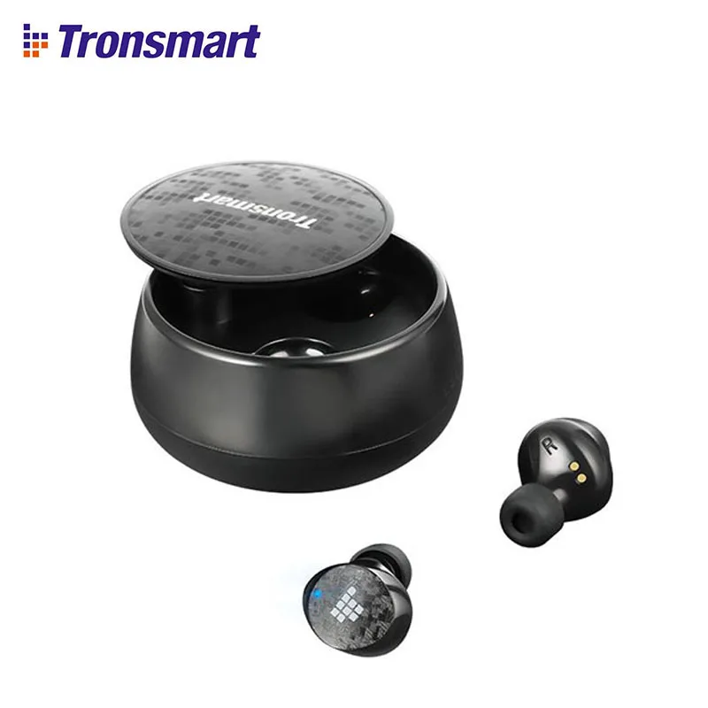 

[IN STOCK]Tronsmart Spunky Pro TWS Earphones Wireless Bluetooth 5.0 Headset Voice Assistant Wireless Charging Mini headphones