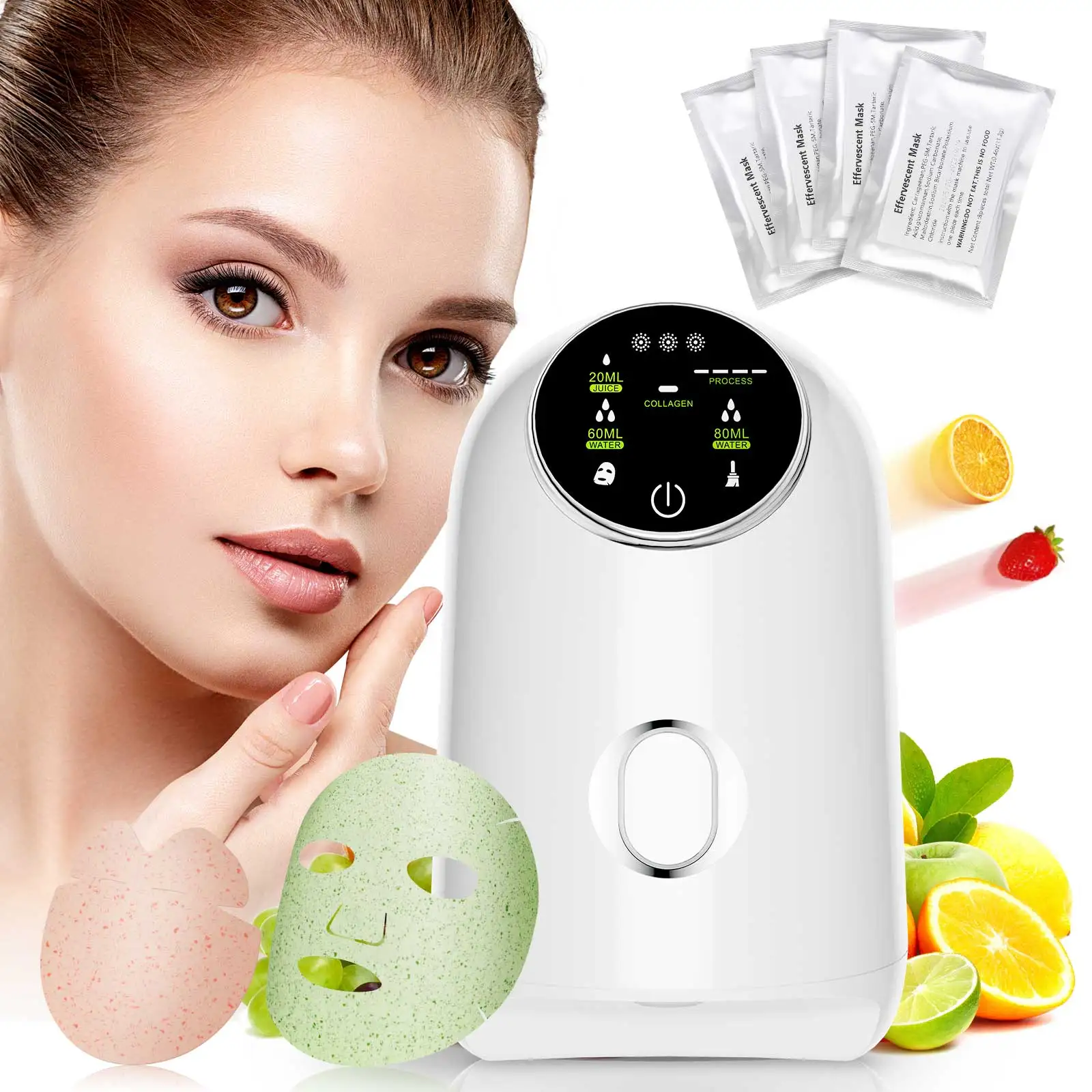 DIY automatyczna maszyna do produkcji owoców maska do twarzy naturalny ...