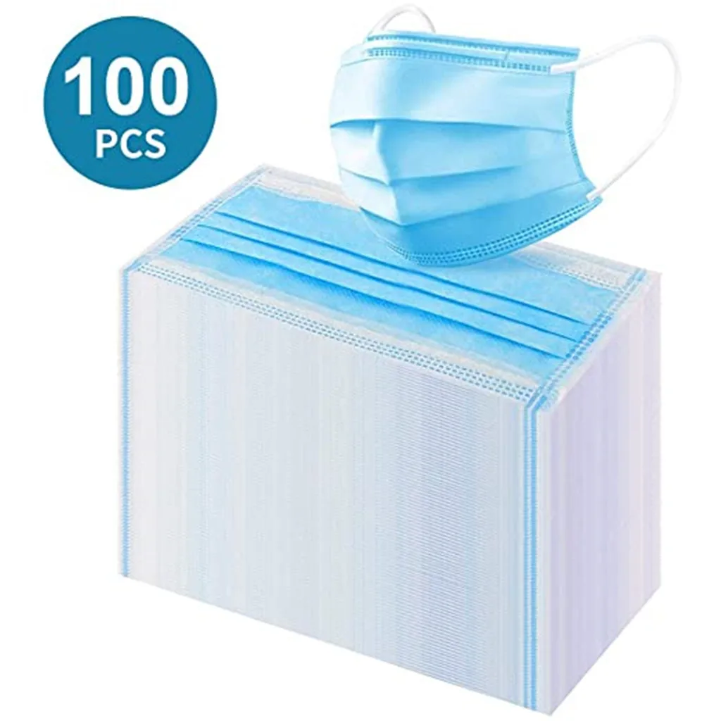 In Stock A box of 100pcs Disposable Nonwove 3 Layer Ply Filter mouth Face filter safe Breathable dustproof Protective Mascara610| | - AliExpress