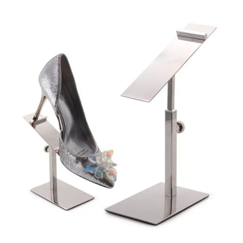 1pcs Shoes display rack shoes shelf clothing shoes bracket shoe care mall Nakajima window stainless steel display props