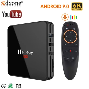

Android 9.0 TV Box, AllwinnerH6 Quad-Core , 6K HD Multiple Language Media Player Support 2.4GHz WiFi