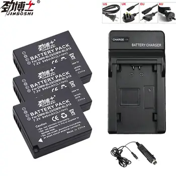 

3pcs DMW-BLE9 Battery + Charger for Panasonic DMW-BLG10 DMW-BLG10E BLG10E DMW-BLG10GK BLG10GK BLG10 DMC-GF6 DMC-GX7 GF6 GX7