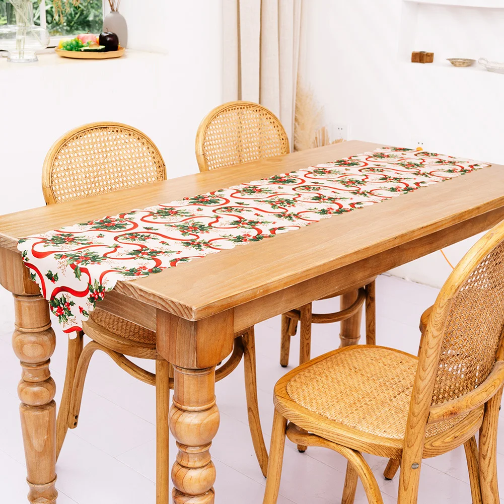 Chemin De Table Noir Élégant LivinEase 42x240 Cm – 100 % Coton 250 G/m² – Parfait Noël Mariage Déco Chic