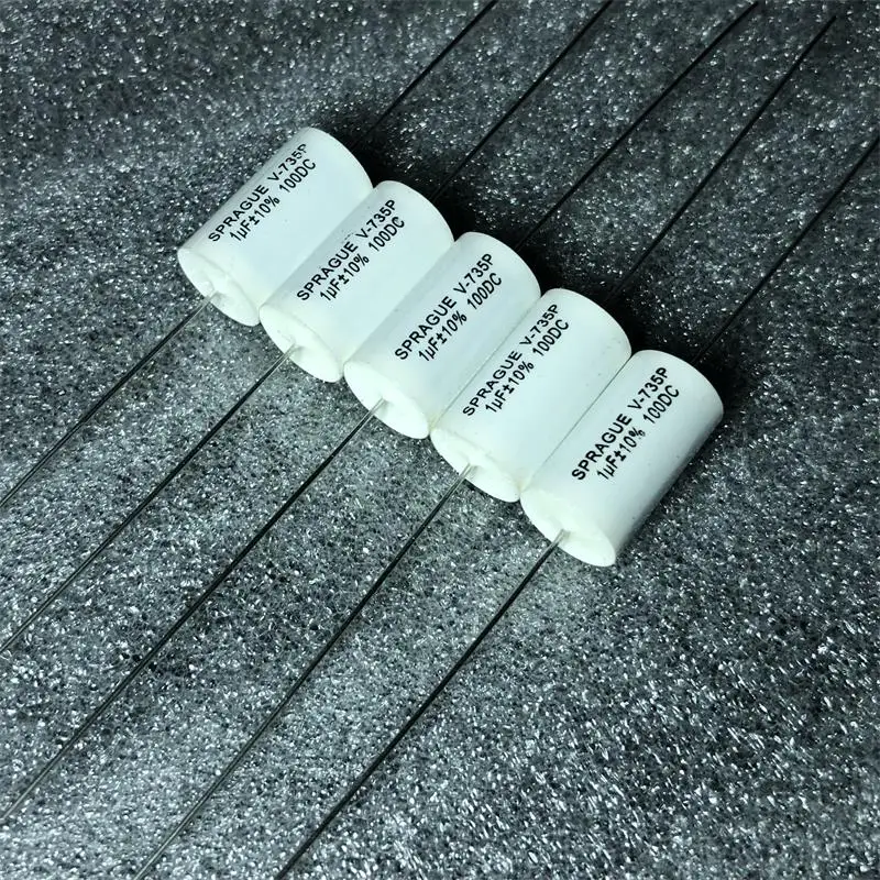 Оригинальный электролитический конденсатор 735p 105K 1uf100vdc частота звука