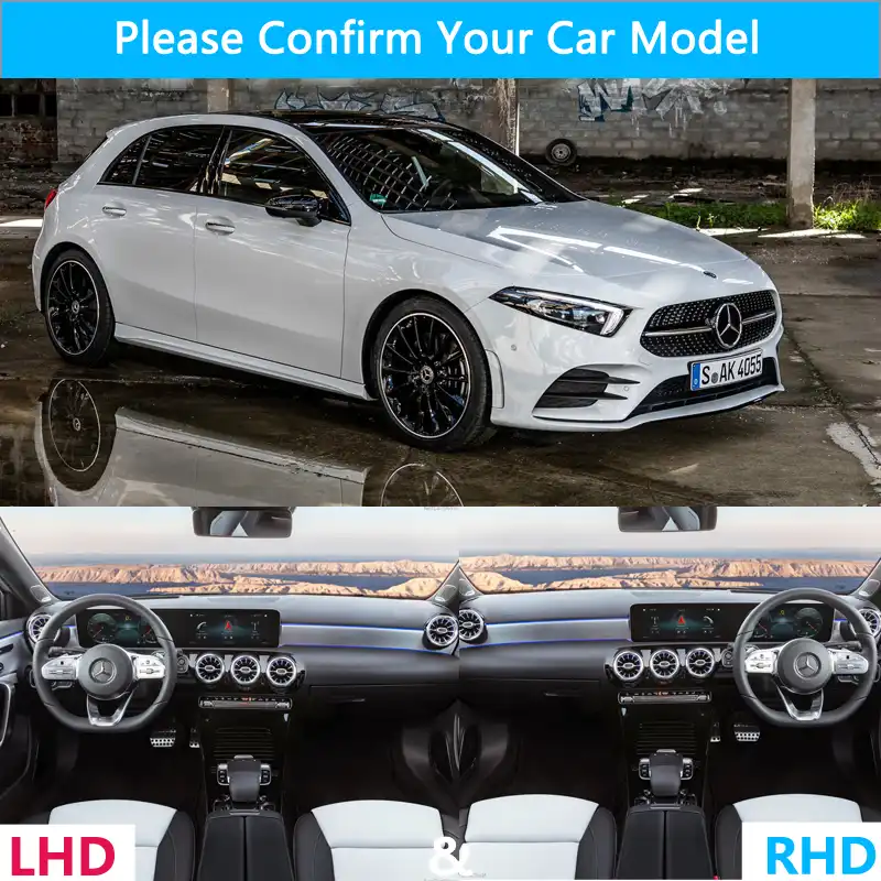 For Mercedes Benz A Class W177 19 Dashboard Cover Protective Pad Carpet Mat Car Accessories A Klasse A160 A180 00 5 Aliexpress