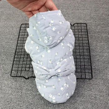 

Dogs Coat Jacket Puppy Cat Outdoor Clothing Dog Clothes Winter Warm Pet Hoodies For Yorkshire Teddy Outfit S-2XL