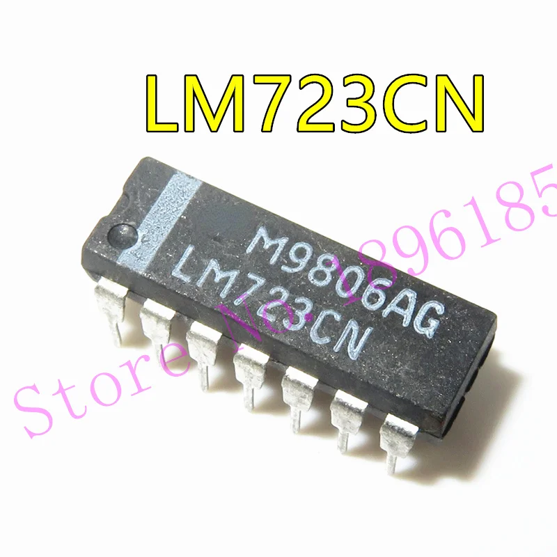 

1 шт./партия LM723CN LM723 DIP Adj. Регулятор напряжения IC 2-37 в 150 мА новая Оригинальная фотолампа