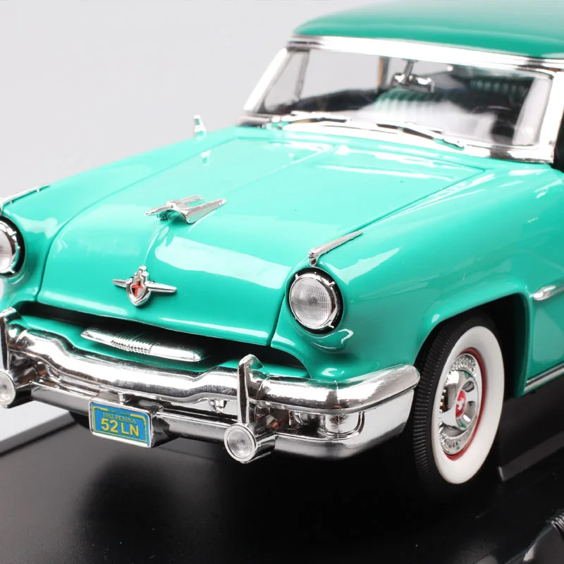 Классические 1/18 масштабные бренды большие 1952 Lincoln Capri литье под давлением машины Автомобильные транспортные средства континентальные миниатюры игрушки для детей