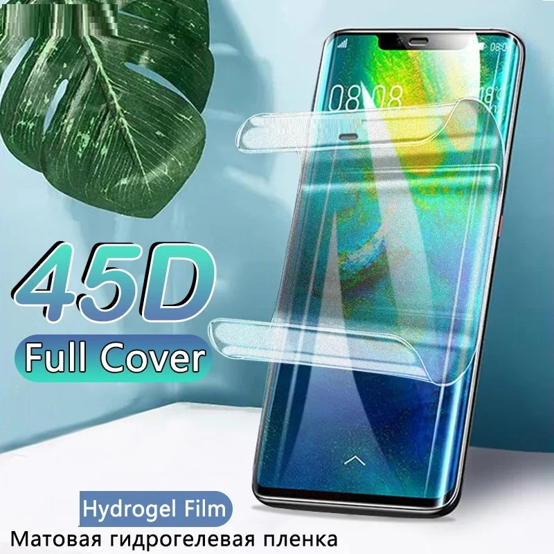 Гидрогелевая защитная пленка HD для Nokia 9 8 7 Plus 6 5 2017 Защита экрана 4 3 2 1 не