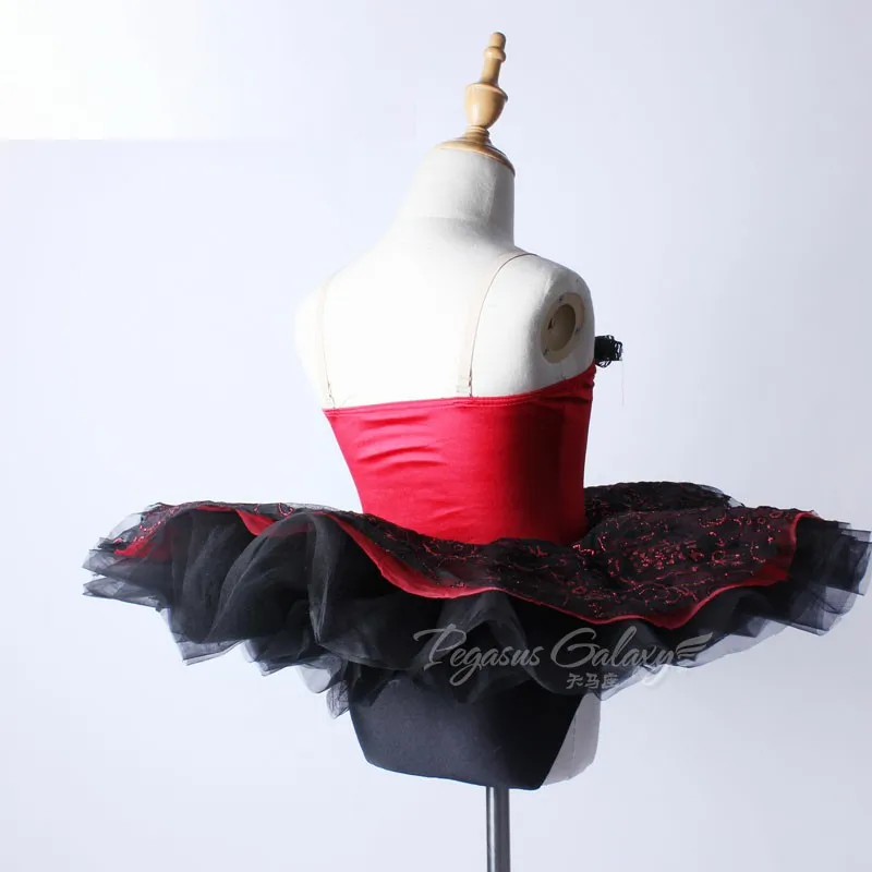 Red-Black-Adult-Swan-Lake-Ballet-Costume-Women-Tutu-Ballet-Leotard-Dancewear-Ballerina-Dress-Girls-Child