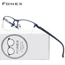 TR90 Оптическое стекло es оправа для мужчин для женщин полуквадратное близорукость стекло для глаз рецепт Стекло для глаз es корейские Безвинтовые очки