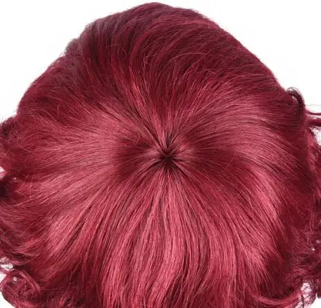 UNA человеческие волосы парики для женщин Remy человеческие волосы 120% плотность бразильские прямые человеческие волосы парики " 6370 - Цвет волос: Burg
