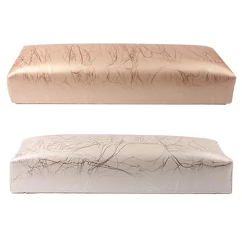 

2Pcs Manicure Hand Pillow Rectangle Pu Leather Hand Rest for Nails Cushion Nail Pillow Salon Hand Holder Armrest Rest Manicure N