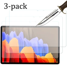 3Packs glass screen protector for Samsung galaxy tab S2 S3 S4 S5E S6 lite 10.4 P610 SM-T860 10.5 9.7 S7+11 12.4 FE T830 T720