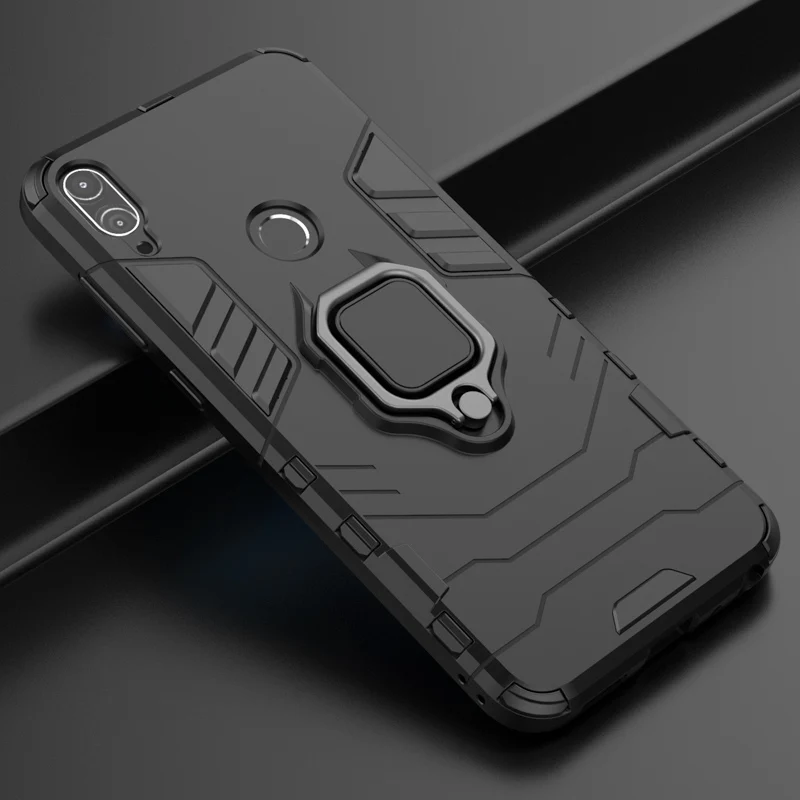 Армированный чехол для Asus Zenfone Max Pro(M1) ZB601KL автомобильный держатель магнитный