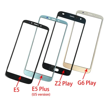 

20Pcs/Lot, Outer Top Screen Lens Front Glass LCD Screen Touch Panel For Motorola Moto G6 G7 Play One Power Z2 Play P50 Parts