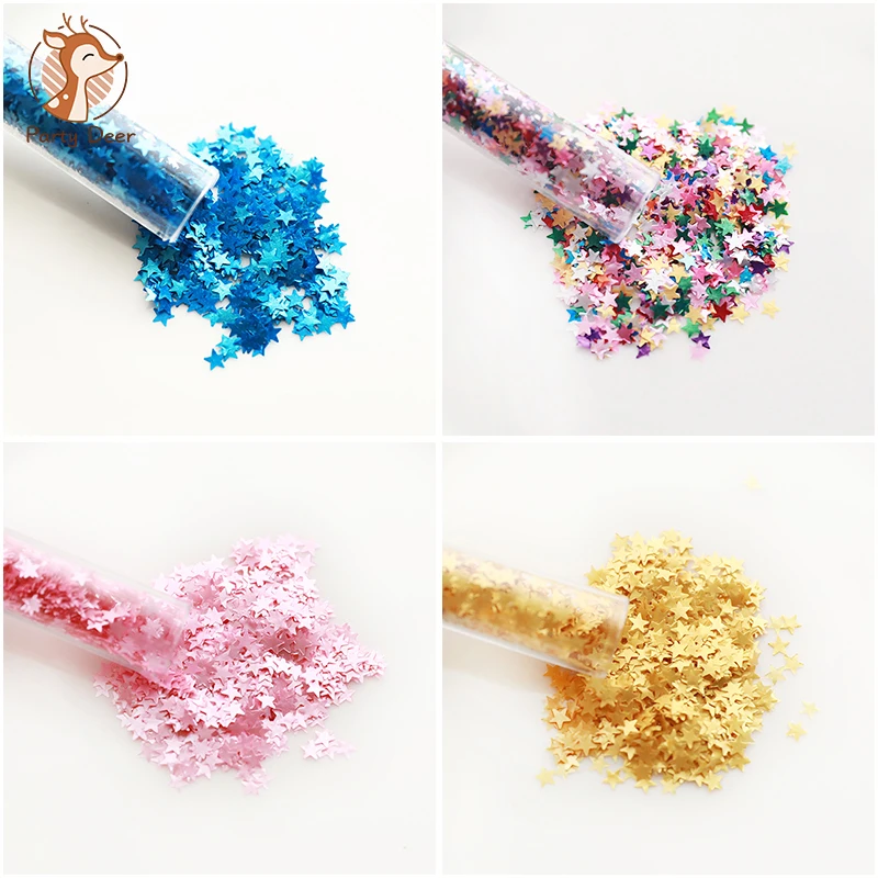 1G Edible Sprinkles star For Cake Gold Silver Pink Sugar Ball Fondant