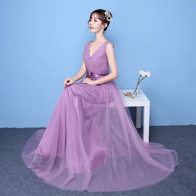 Элегантное платье подружки невесты в бургундском стиле розовый Vestido Azul Marino гость Свадьба Вечеринка длина до пола Тюль год вечернее платье сексуальный выпускной