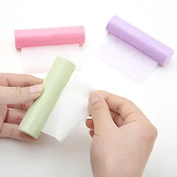 

Travel Portable Scented Slice Pull Type Mini Bath Hand Wash Clean Soap Paper Good for travel camping hiking BBQ