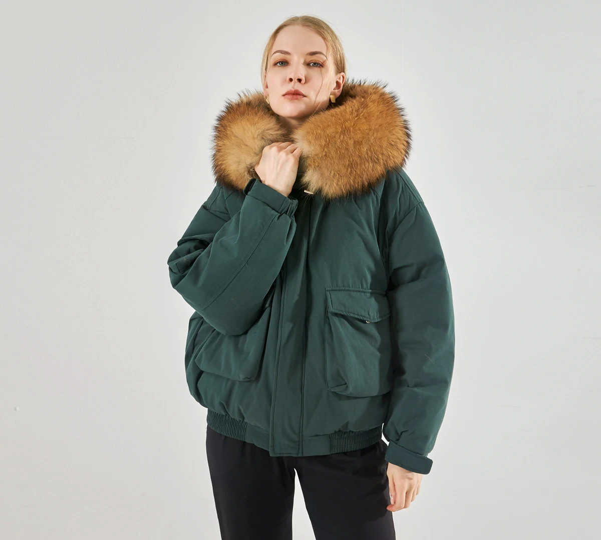新品⭐︎Doux Avenir ファー付 中綿キルティング ダウン ワンピース Janveny Store - Amazing products with exclusive discounts on