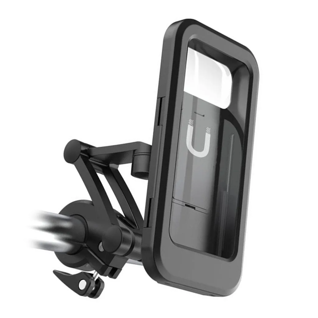 Support Téléphone Vélo/moto Antivol étanche - Fixation Guidon/rétro - Universel