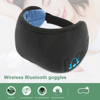 

Sleep Wireless 5.0 Bluetooth Headphones Eye Mask Music Travel Sleeping Headphones Handsfree Sleeping Mask NC99