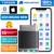 Topdon SmartDiag Mini OBD2 Беспроводной Сканер Диагностический Инструмент Полная Система Профессиональный Bluetooth-совместимый Автомобильный Сканер