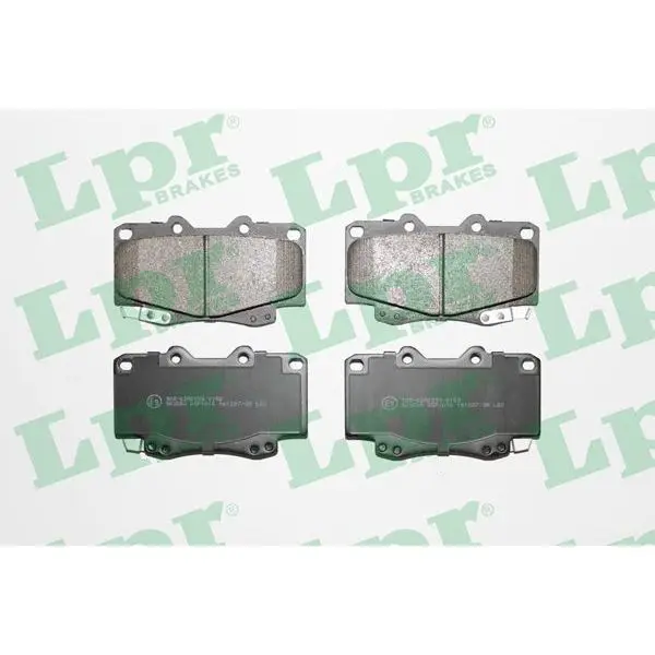 Колодки тормозные TOYOTA HILUX III 05- передние LPR 05P1610
